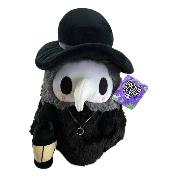 Squishable Plague Doctor Plush Figure - Black - Picture 1 of 6